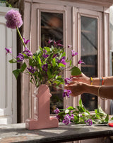 Handmade Memphis Ceramic Dick Vase | Decorative Shiva Flower Vase