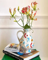 Handmade Nordic Style Pottery Jug Vase