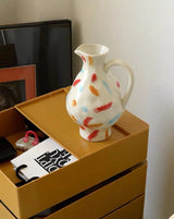 Handmade Nordic Style Pottery Jug Vase