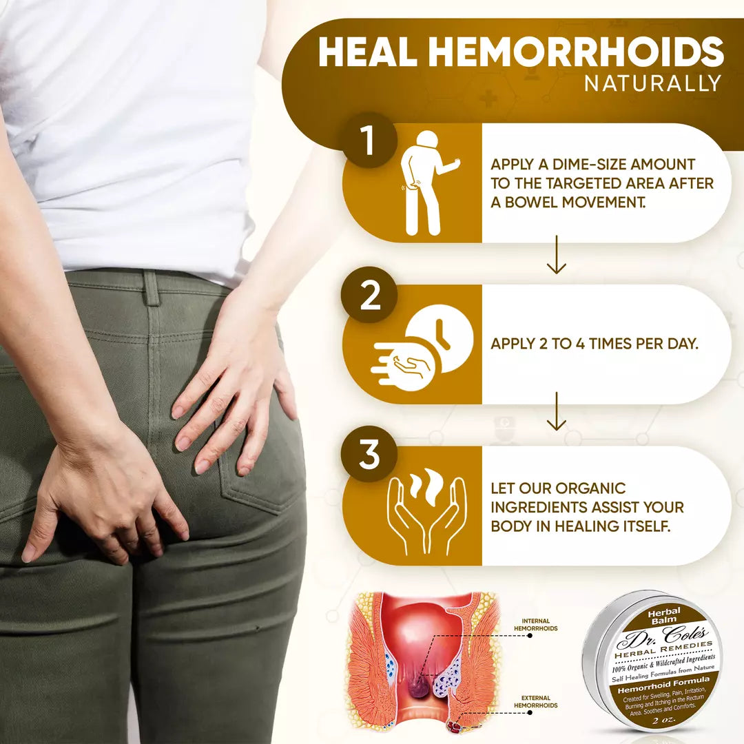 01 - Dr. Cole's Organic Hemorrhoid Balm