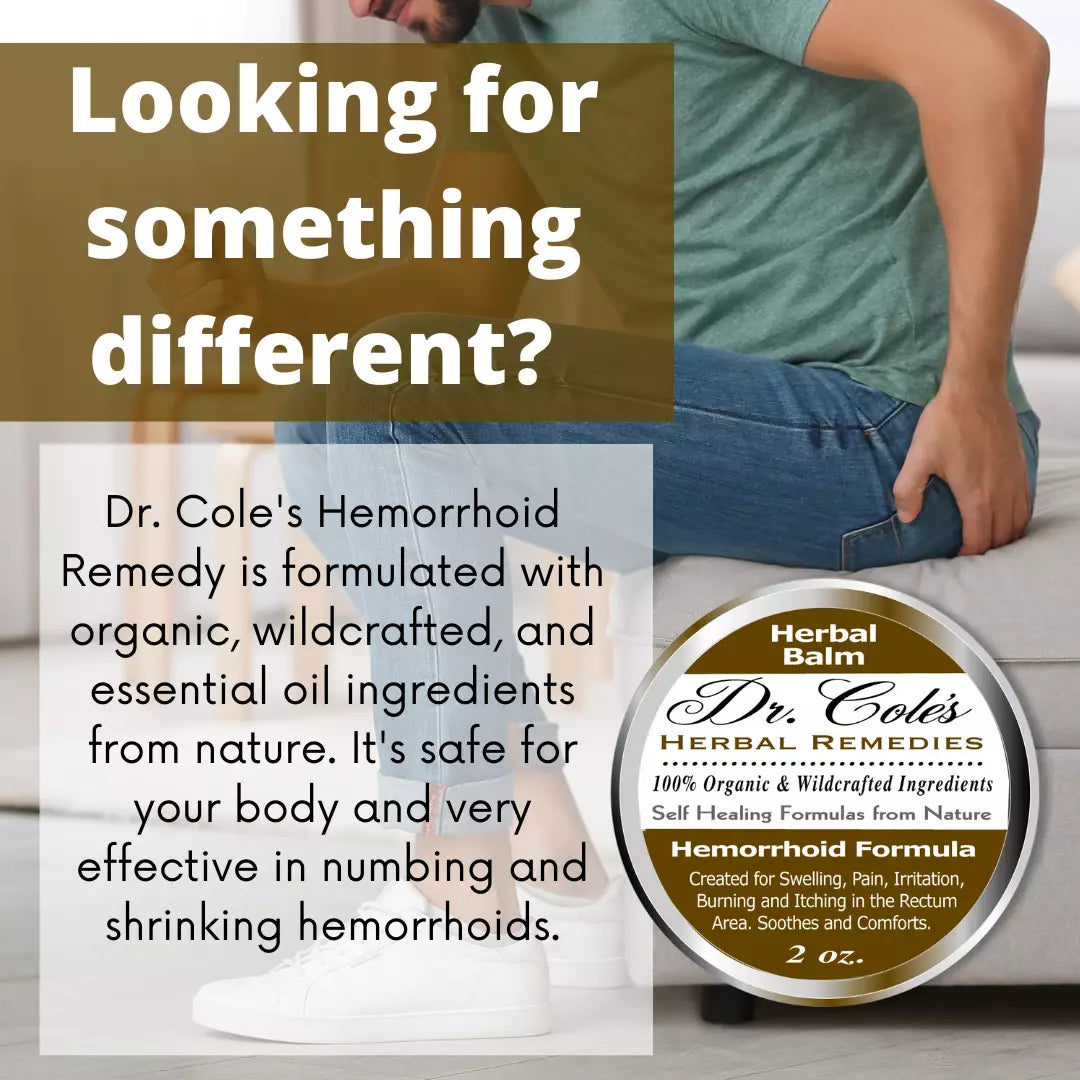 01 - Dr. Cole's Organic Hemorrhoid Balm