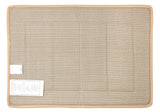 Memory Foam Bath Mat in Tan, 17 x 24 in by The Everplush Company