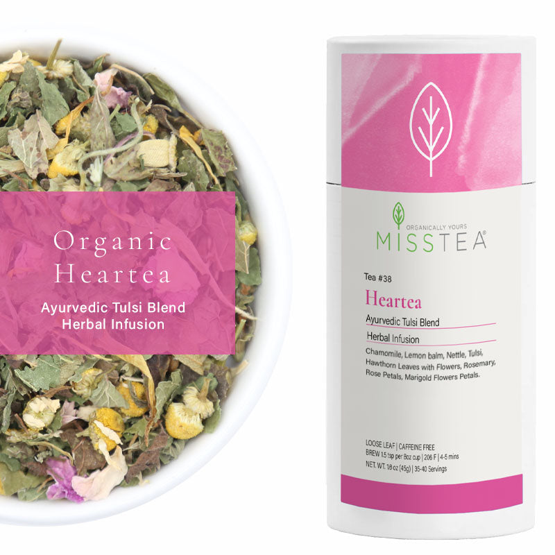 Organic Heartea - Ayurvedic Tulsi Tea