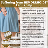Dr. Cole's Hemorrhoid Balm, Salts, and Constipation Balm Bundle