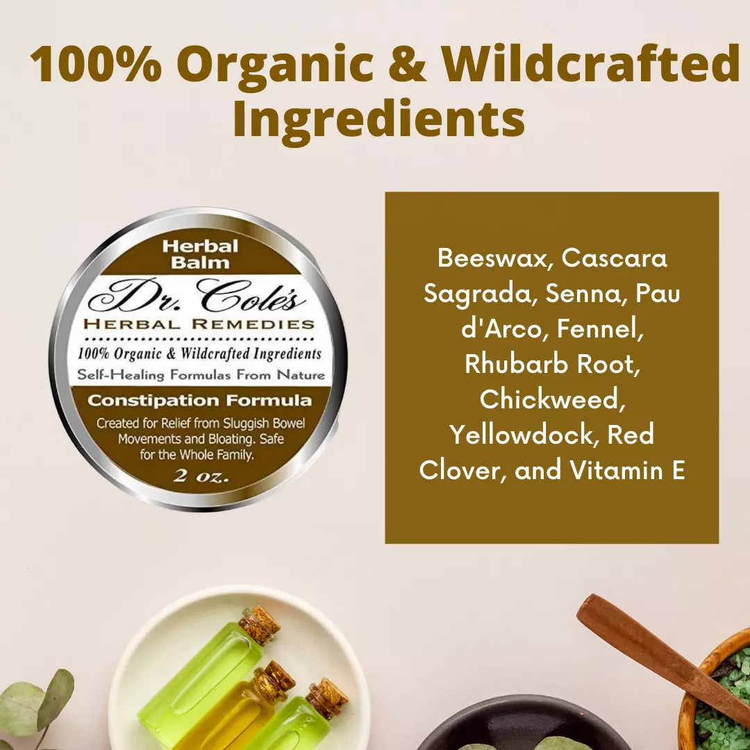 Dr. Cole's Hemorrhoid Balm, Salts, and Constipation Balm Bundle