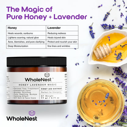 First Aid Ointment | Honey Lavender Magic