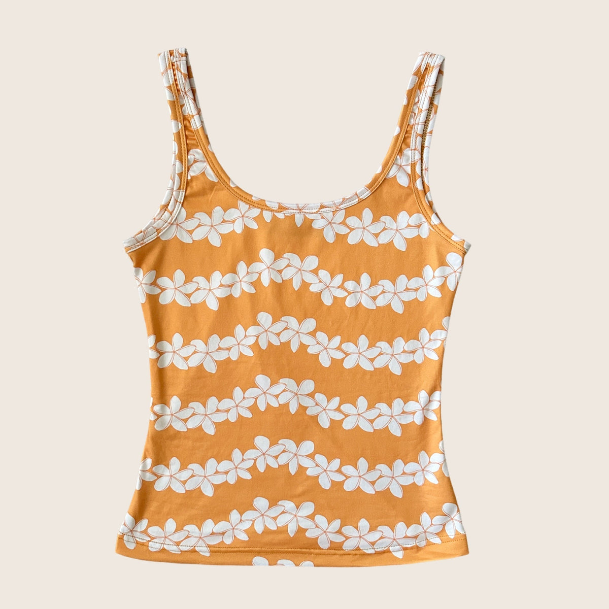 Honey Plumeria Womens Tank