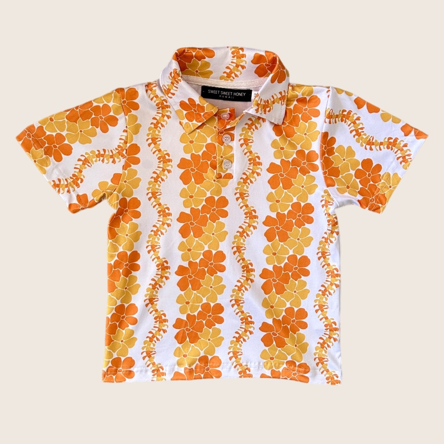 Honey Puakenikeni Collared Shirt