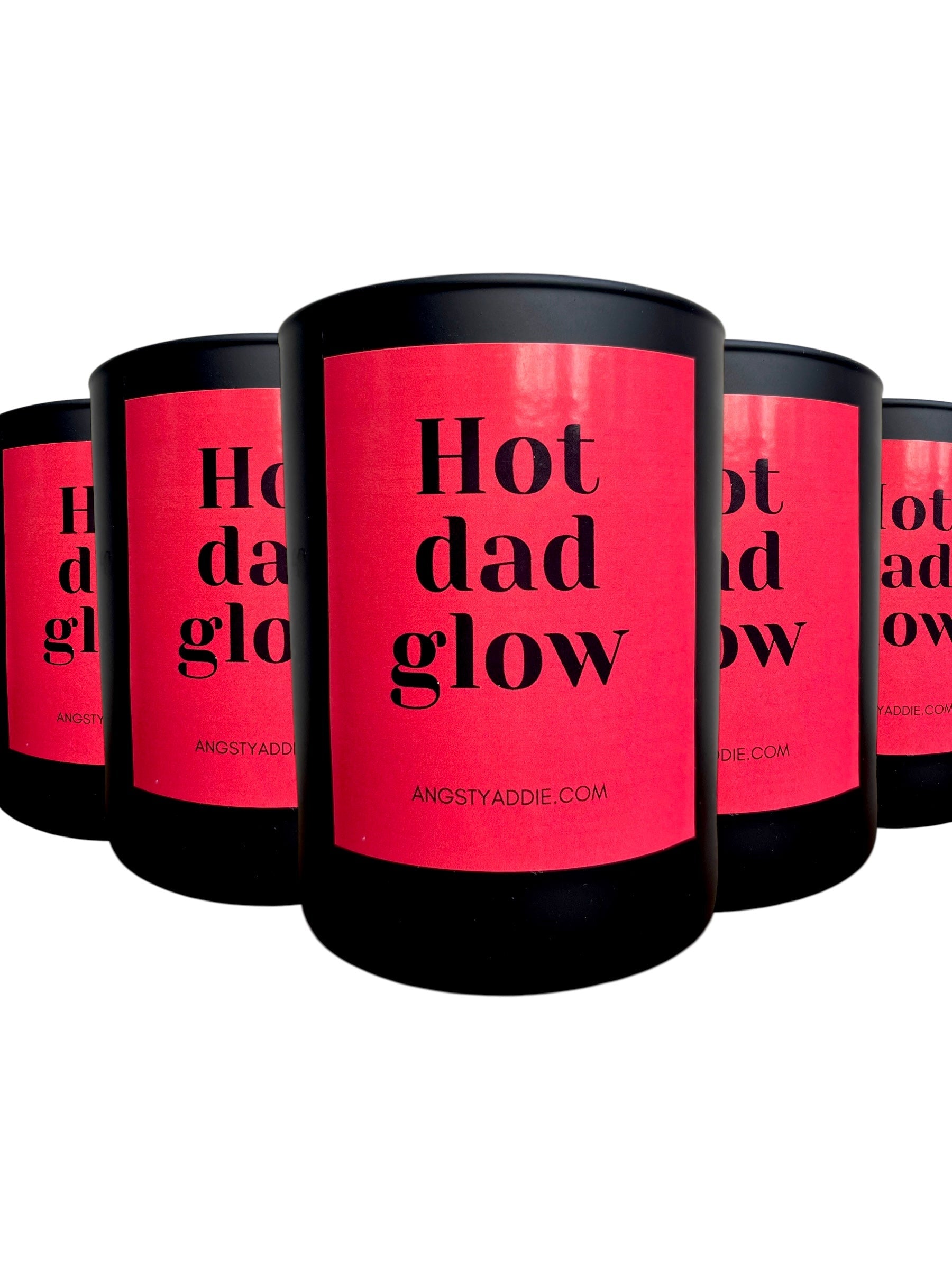 Hot Dad Glow candle by Angsty Addie
