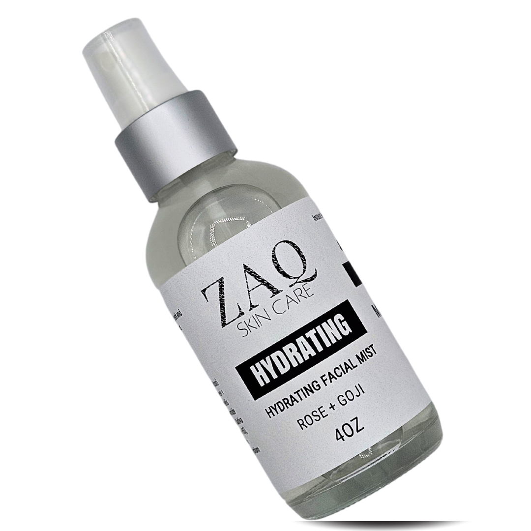 ZAQ Hydrating Rose + Goji Facial Mist - Vitamin Facial Toner by ZAQ Skin & Body