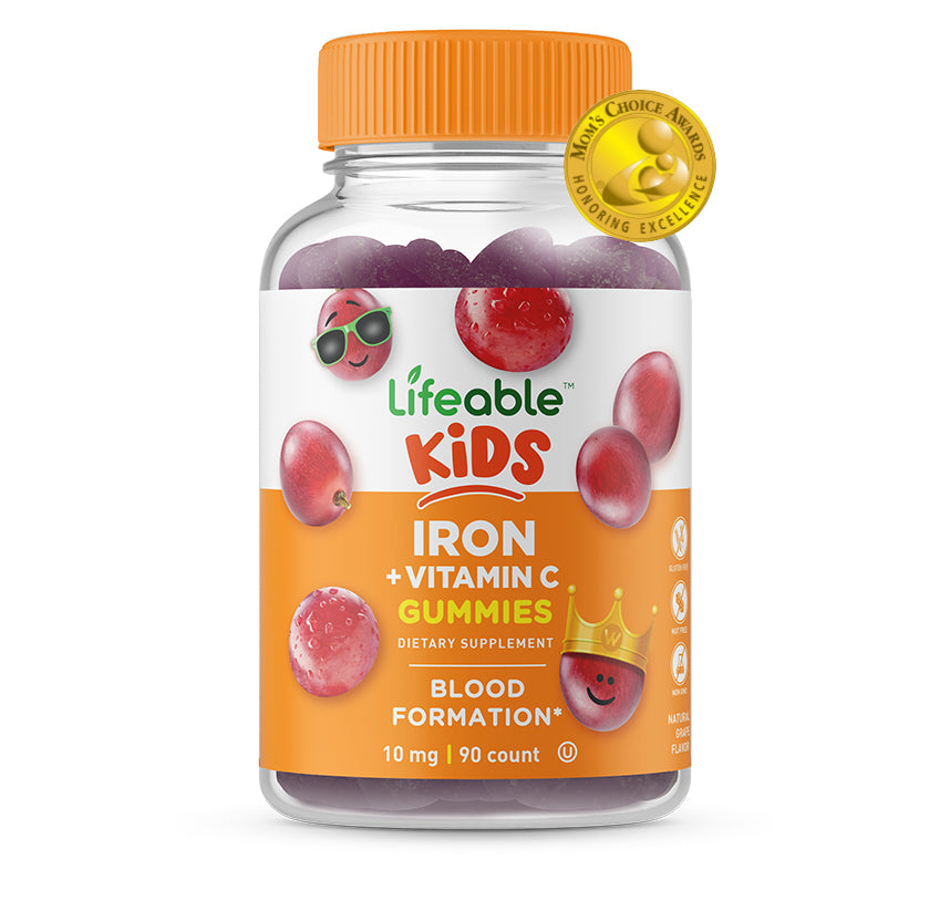 Iron and Vitamin C Gummies for Kids