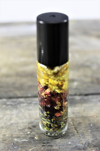 Organic Essential Oil Perfume Blend / Perfume Oil / Organic Perfume / Lavender / Vanilla / Patchouli / Hippie Oil Blend / Roll on perfume