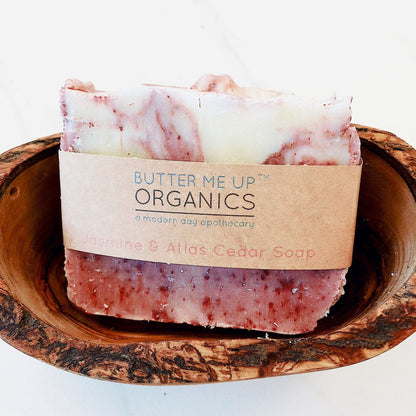 Jasmine, Atlas Cedar, & Pine Organic Soap Essential Oils