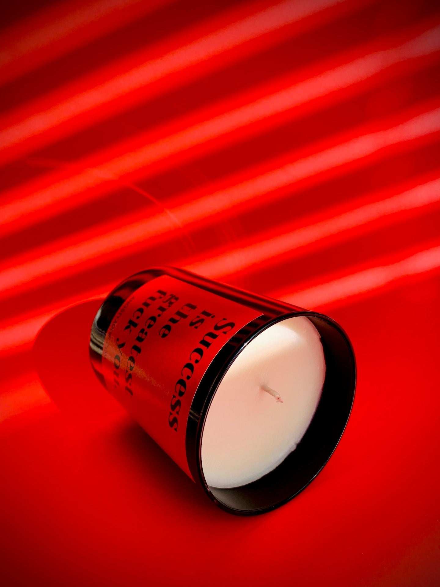 Success Is the Greatest candle by Angsty Addie