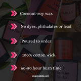 Not Happy, Just Medicated candle by Angsty Addie