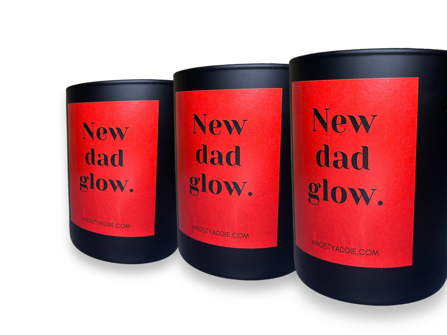 New Dad Glow candle by Angsty Addie