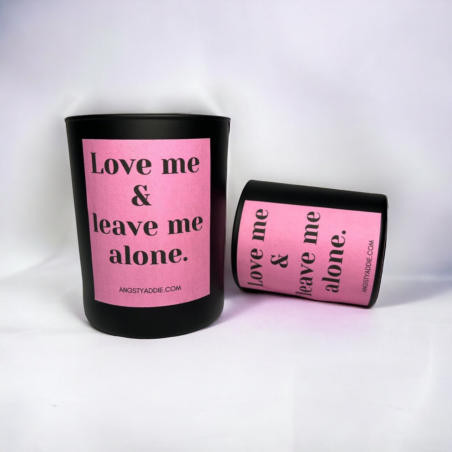 Love Me & Leave Me Alone candle by Angsty Addie