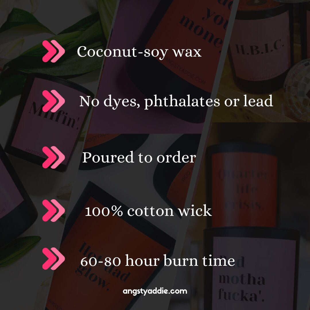 Sagittarius zodiac candle by Angsty Addie