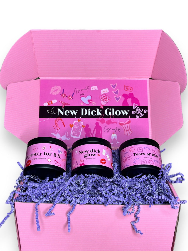New Dick Glow gift box set by Angsty Addie