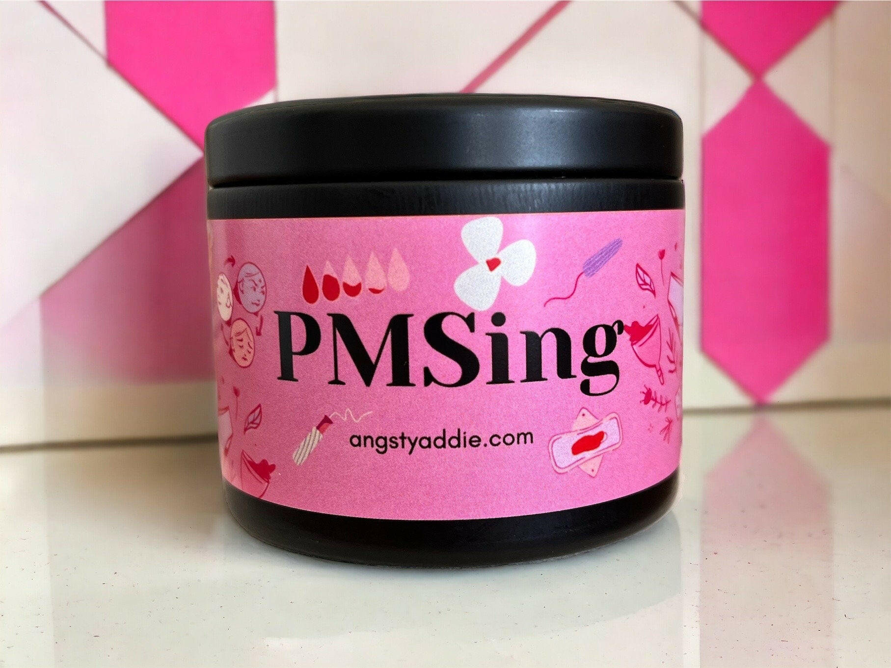 PMSing candle by Angsty Addie