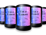 Cancer zodiac candle by Angsty Addie