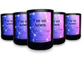 Aries zodiac candle by Angsty Addie