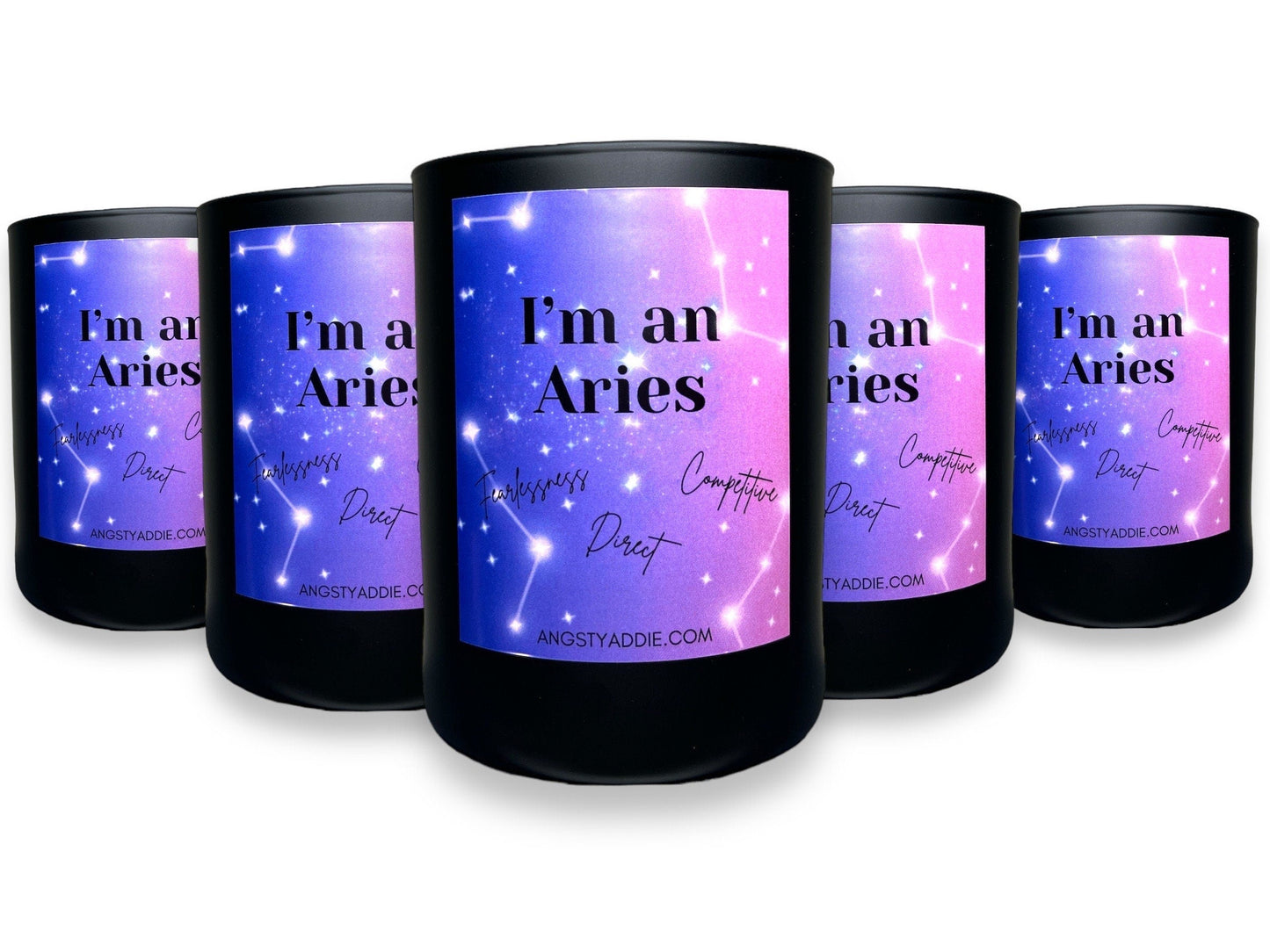 Aries birthday candle by Angsty Addie