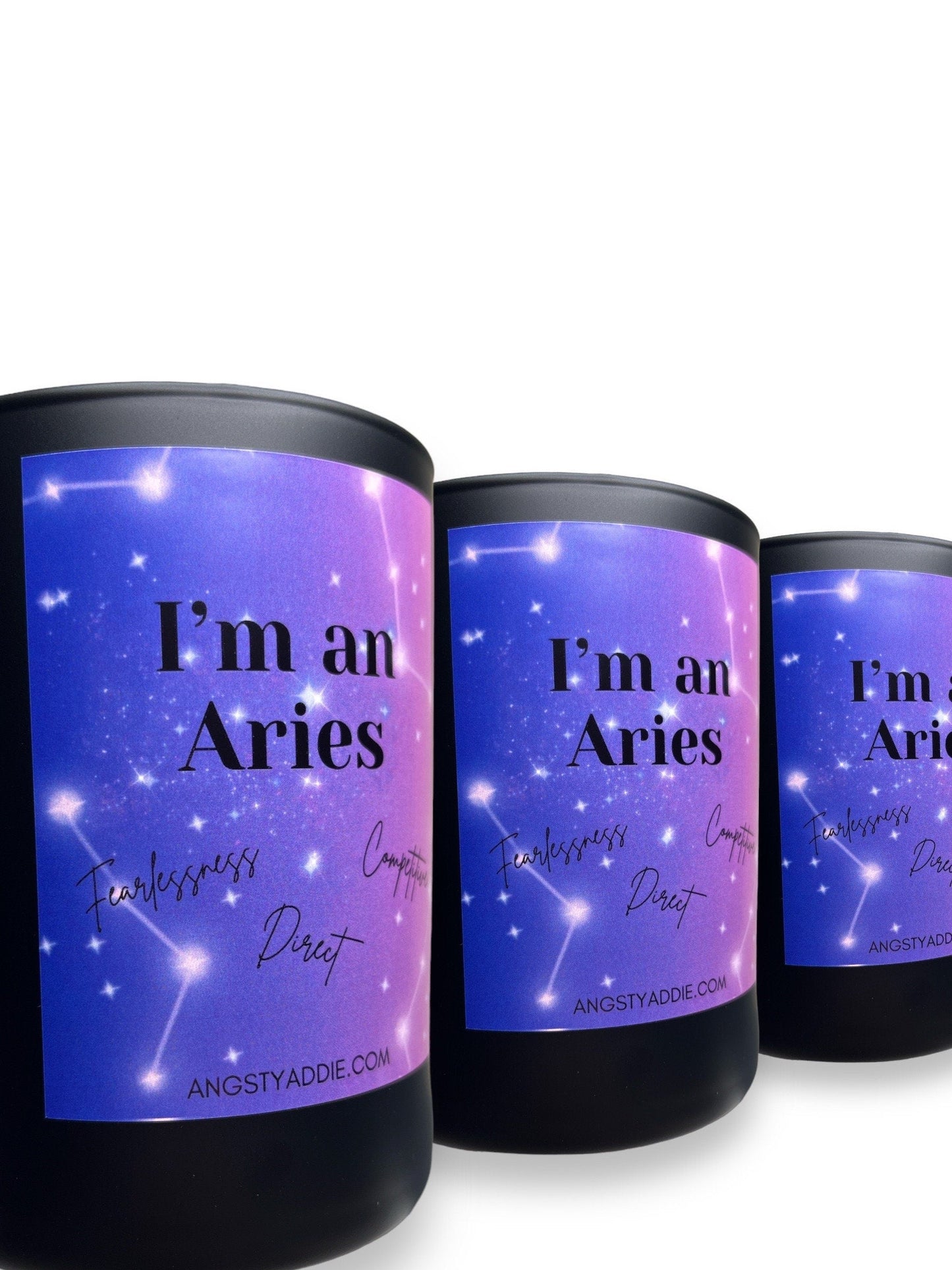 Aries birthday candle by Angsty Addie