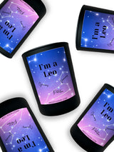 Leo zodiac candle by Angsty Addie