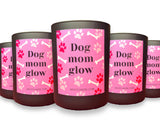 Dog Mom Glow candle by Angsty Addie