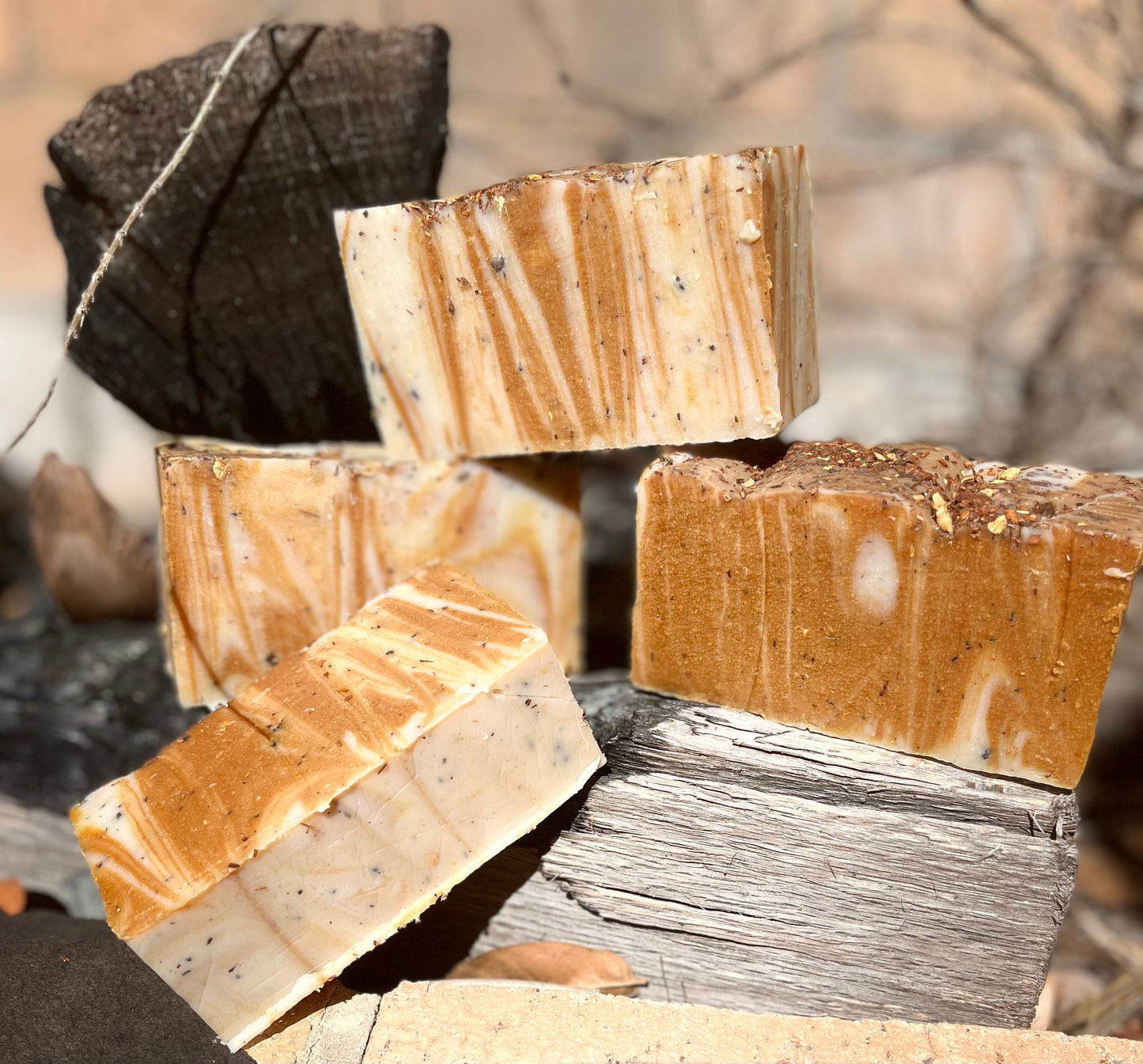 Campfire and Fireflies Organic Handmade Soap