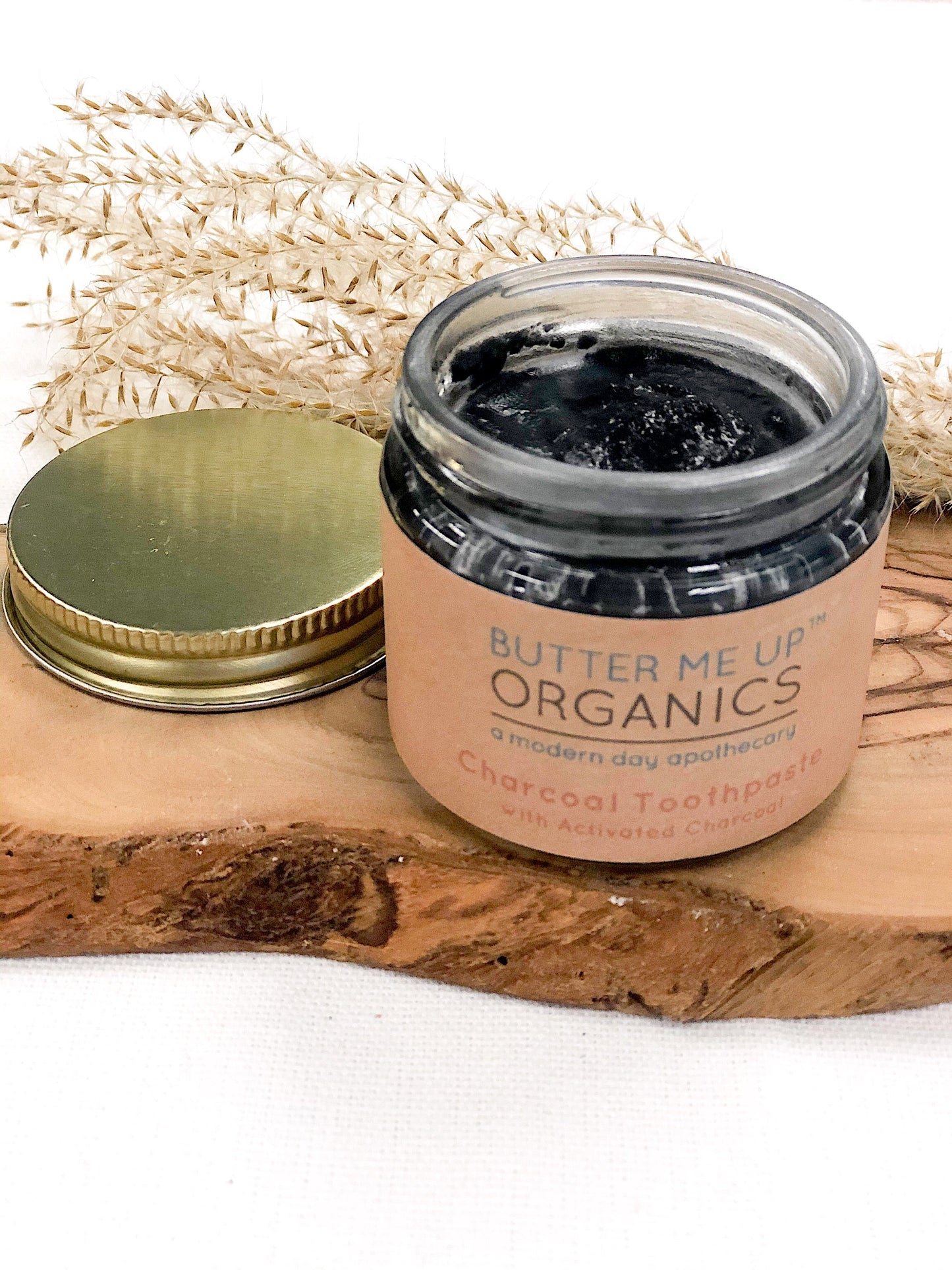 Organic Activated Charcoal Toothpaste / Whitening Toothpaste / Organic Toothpaste / Black Toothpaste / Charcoal Toothpaste / Tooth Paste