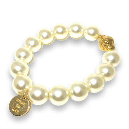 Pearls of Wisdom Mantra Bracelet by The Urban Charm