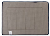 Activated Charcoal Memory Foam Bath Mat in Navy Blue, 17 x 24 in by The Everplush Company