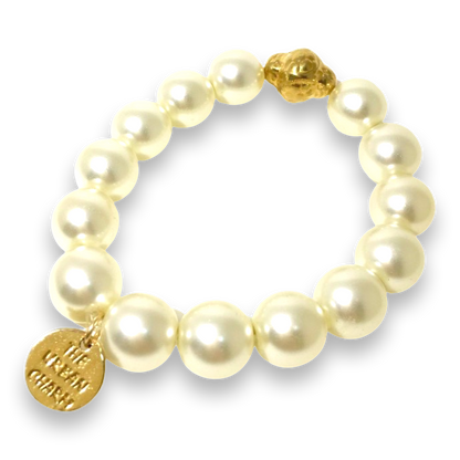 Pearls of Wisdom Mantra Bracelet by The Urban Charm