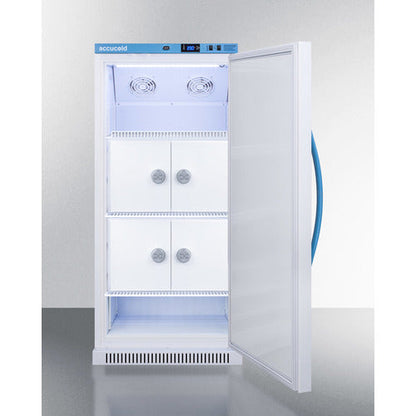 8 Cubic Foot Lactation Room Breast Milk Refrigerator With Interior Lockers