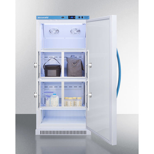 8 Cubic Foot Lactation Room Breast Milk Refrigerator With Interior Lockers