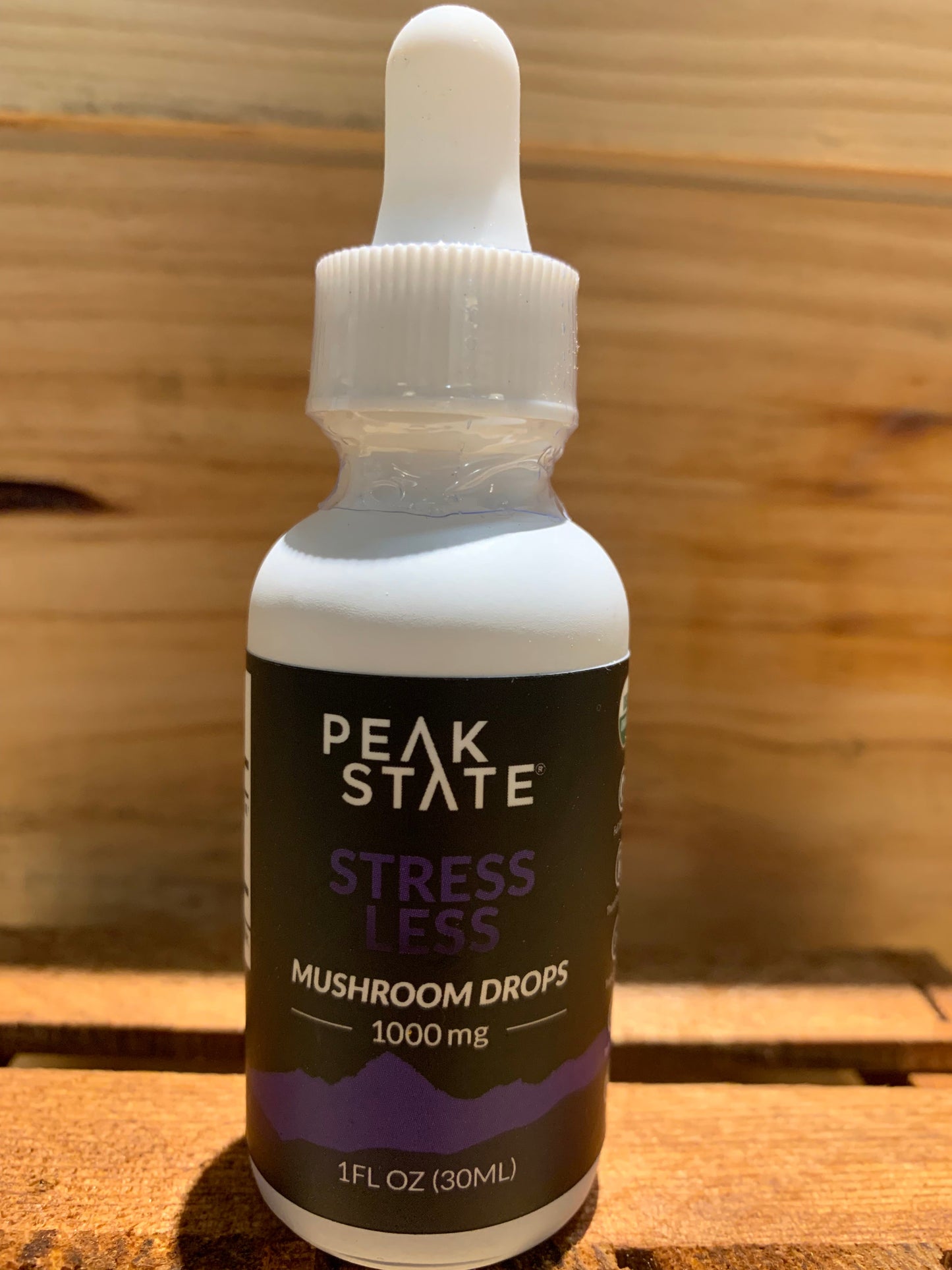 STRESS LESS Mushroom Drops by Peak State Coffee