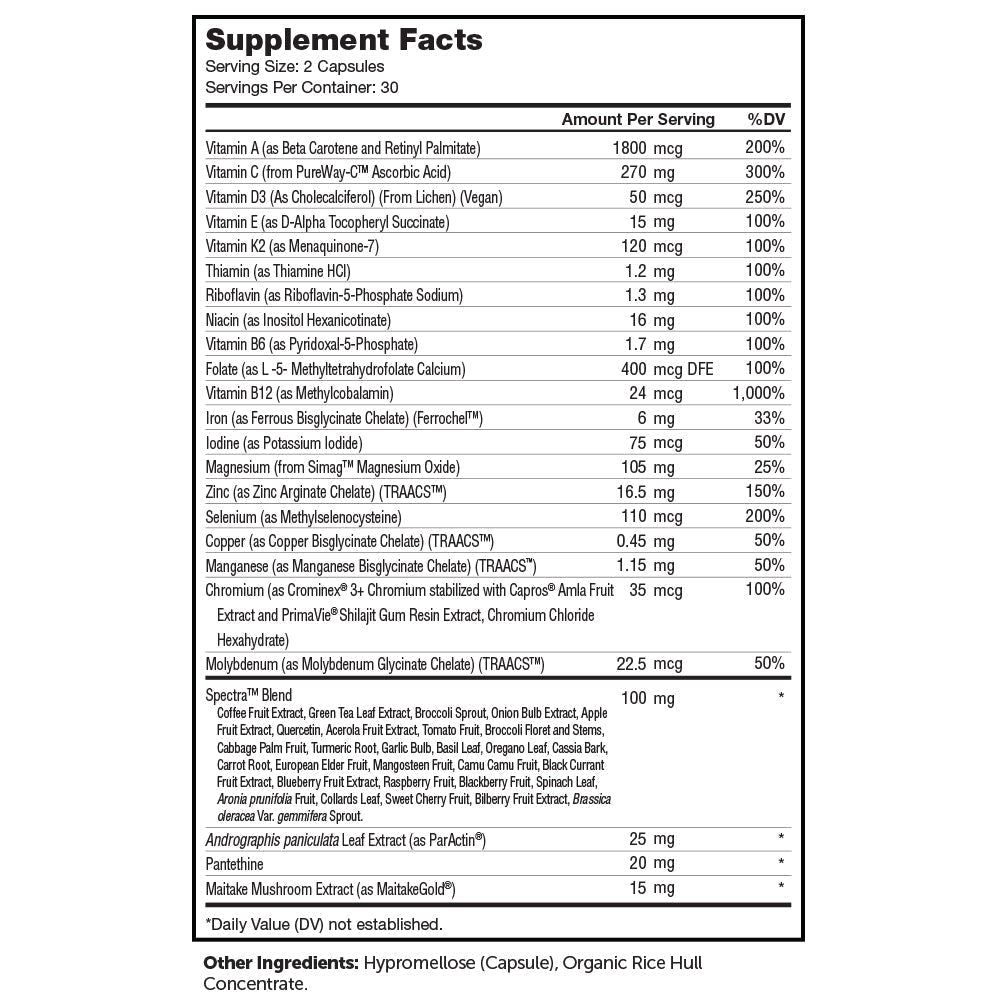 Multivitamin Immune