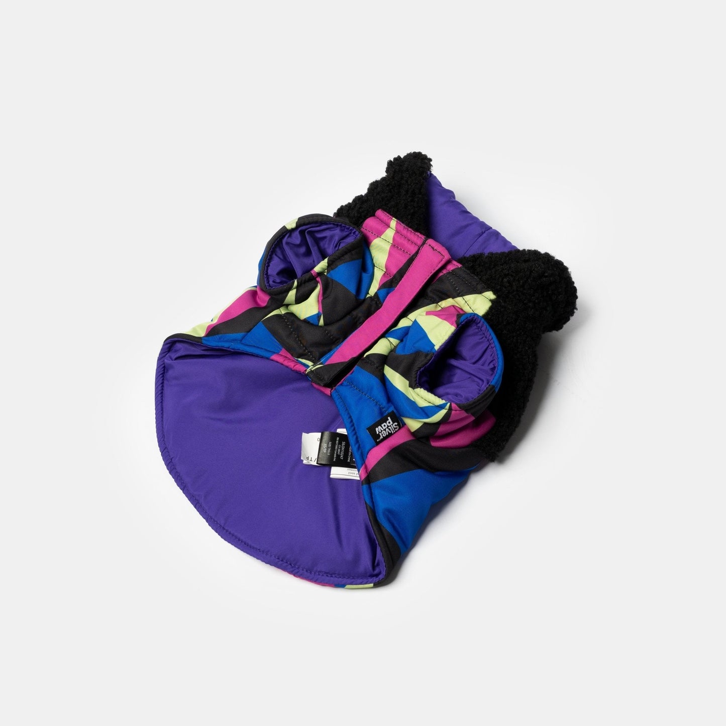 Ingo Dog Jacket  Water-Resistant Winter Coat with Poop Bag Dispenser & Sherpa Lining