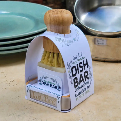 Unscented Dish Bar Essentials Set - Plastic Free