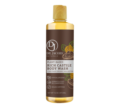 Shea Butter Castile Body Wash by Dr. Jacobs Naturals