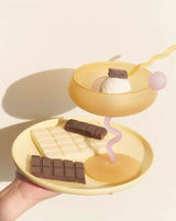 Jelly Bean, Whimsical Toasting Glasses, Wine-Tasting Drinking Coupe Glass for Celebrations