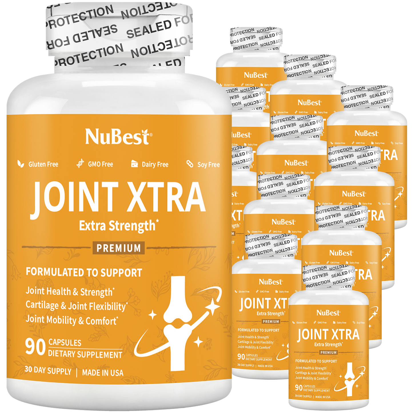 Joint Xtra, Advanced Formula for Joint Strength, Flexibility & Comfort, 90 Capsules by NuBest Nutrition®