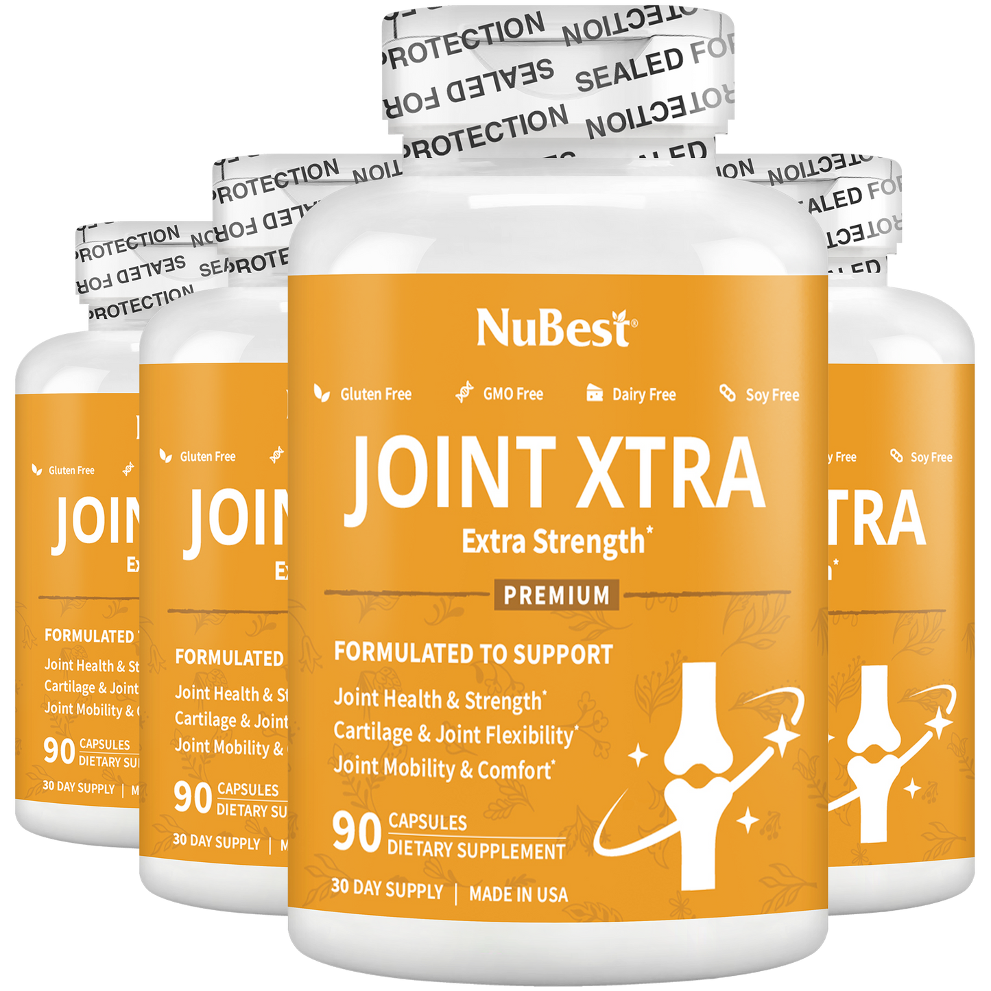 Joint Xtra, Advanced Formula for Joint Strength, Flexibility & Comfort, 90 Capsules by NuBest Nutrition®