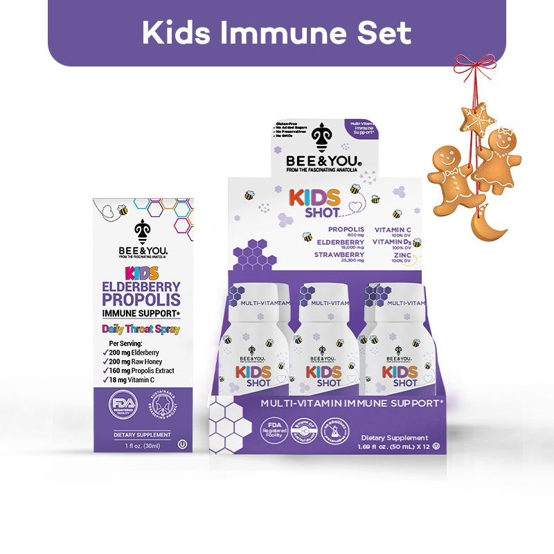 Elderberry Immune Support Shot Drink for Kids x 12