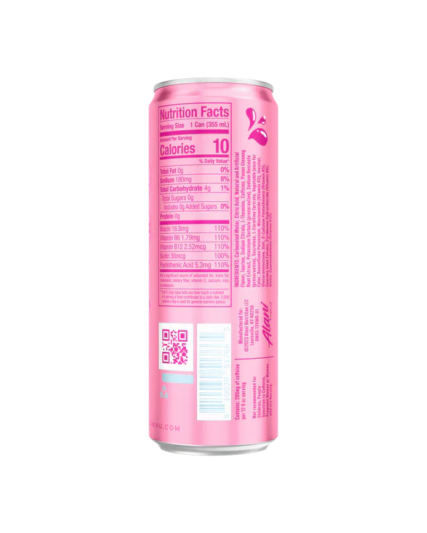 Alani Nu Energy Drinks, Pink Slush