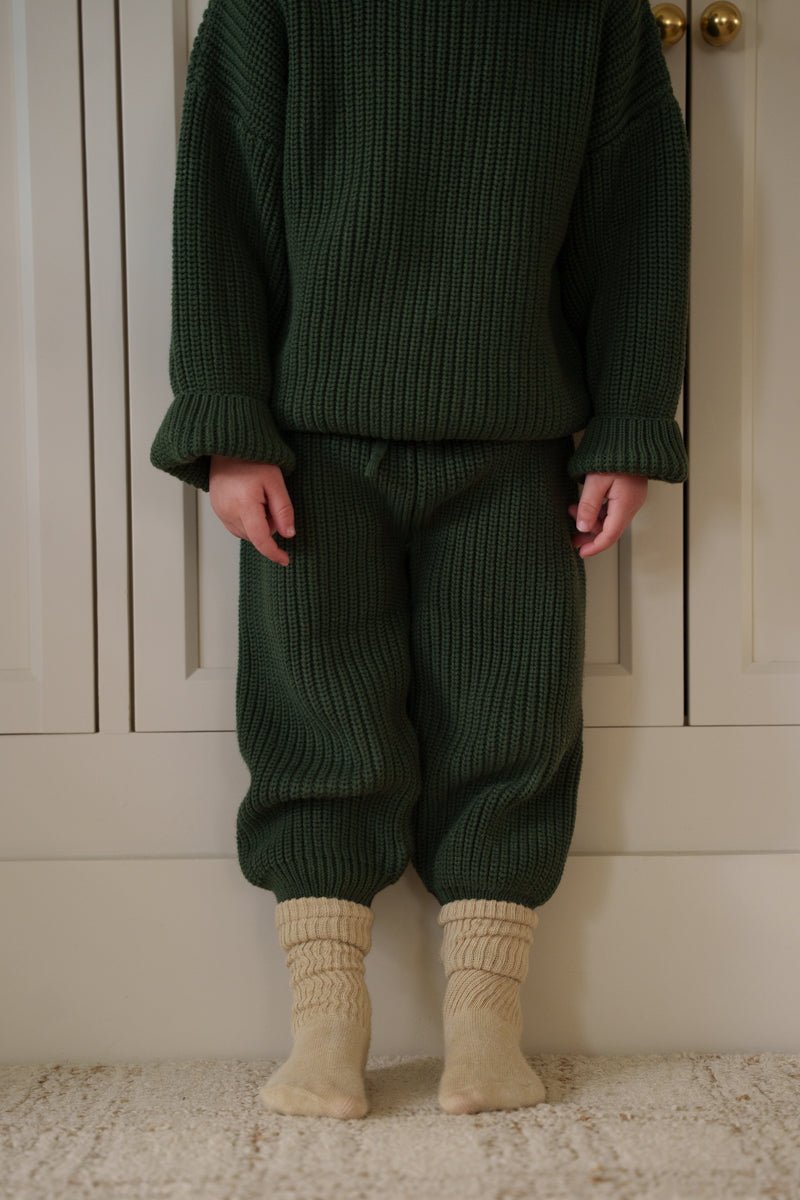 Knit Jogger Set