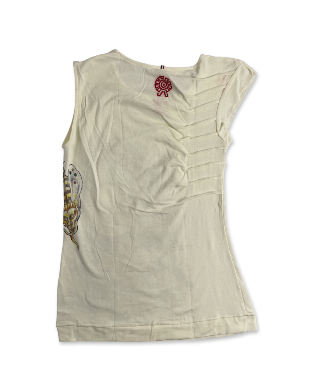 Sun and Moon Women's Top, Cream