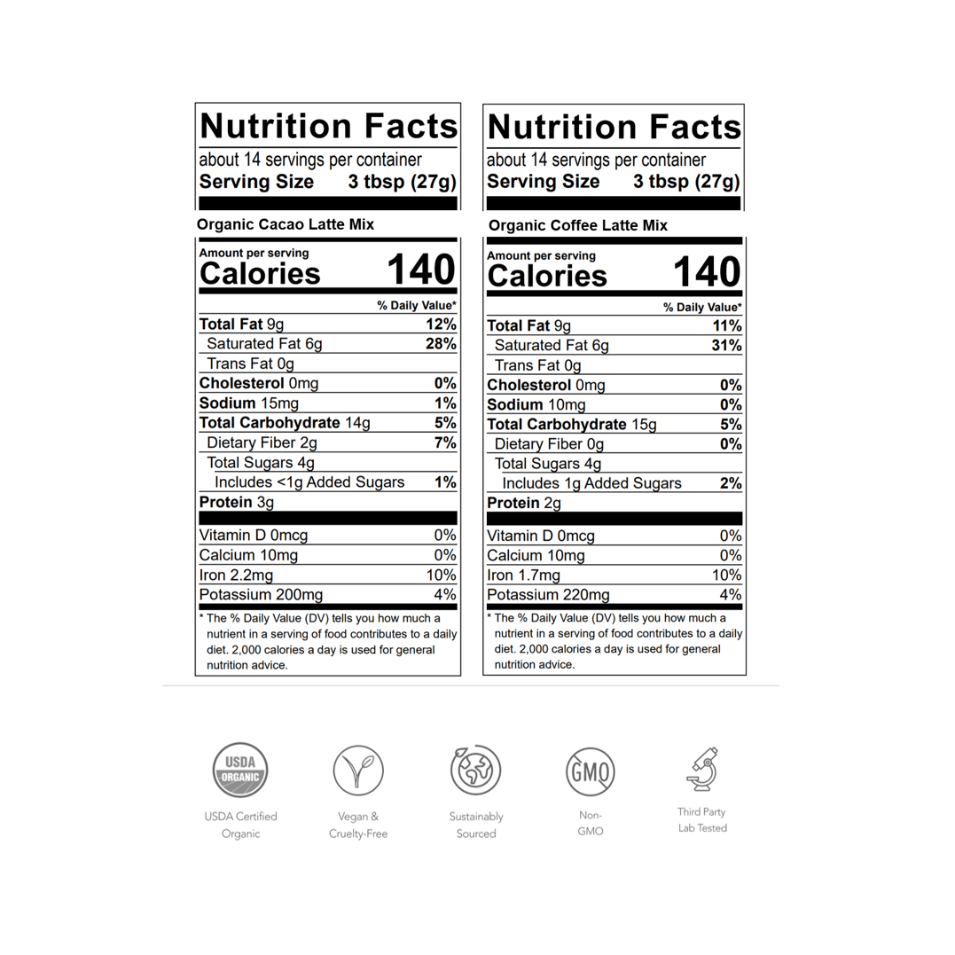 Organic Superfood Latte Mix by TUSOL Wellness